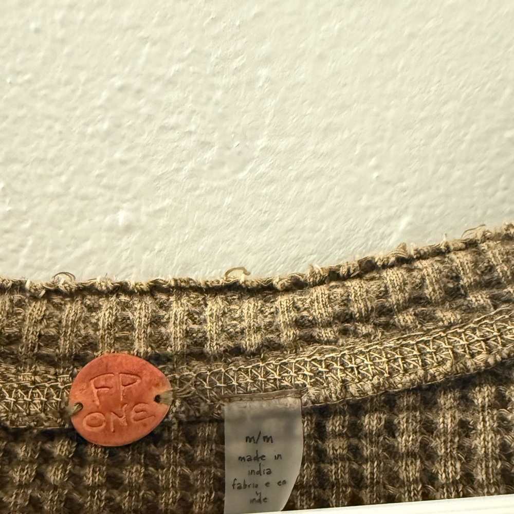 Free People One Thermal Conley Size Medium - Picture 3 of 3
